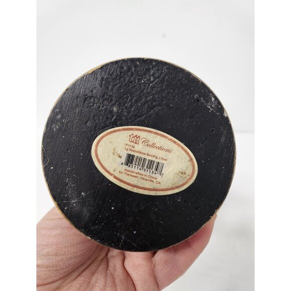 Vintage Bird on Metal Tree Handcrafted Figurine Statue Display Cottagecore - Picture 10 of 13